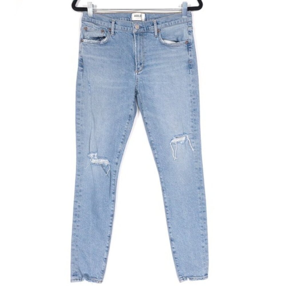AGOLDE Women's Jeans Size 29 SOHPIE ORGANIC COTTON Distressed A123-3002